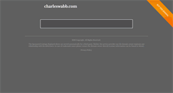 Desktop Screenshot of charleswabb.com